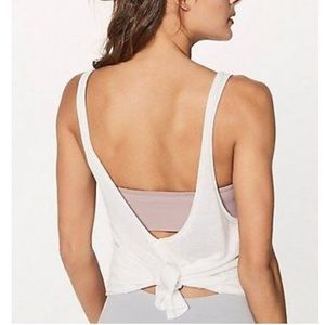 Lululemon Taryn Toomey Heart Opener Knit Cami